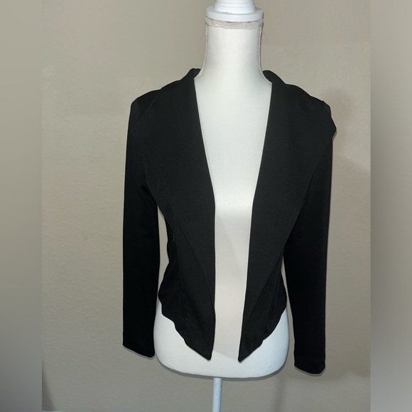 Banana Republic Black Knit Open Blazer - Picture 9 of 12